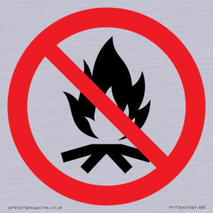Prohibition: No campfire